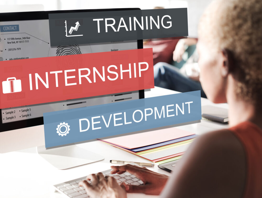 Internship Training Development Business Knowledge Concept Internship Training Development Business Knowledge Concept